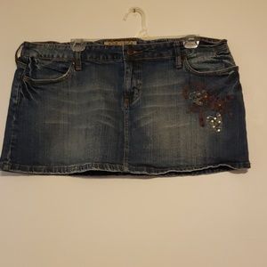 Jean skirt